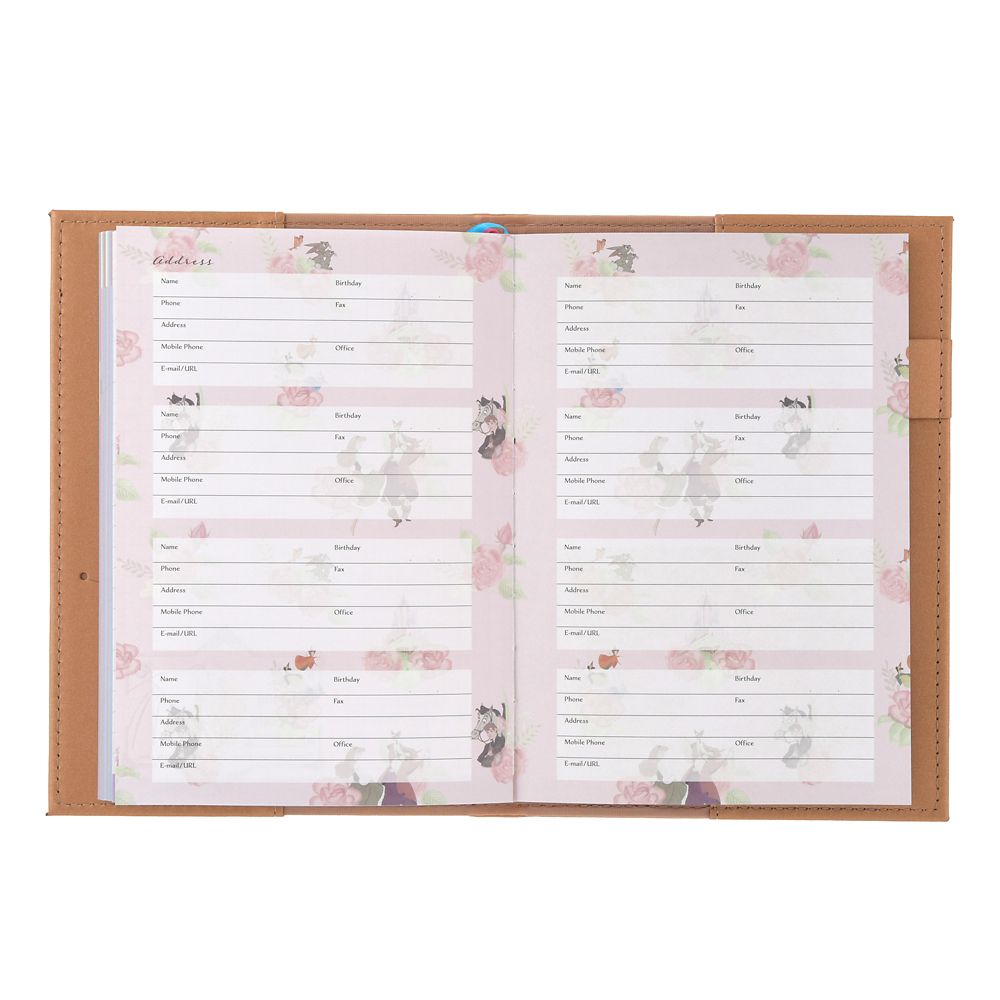 眠れる森の美女 手帳・スケジュール帳 B6 型押し ストーリーブック CALENDAR ＆ ORGANIZER 2027