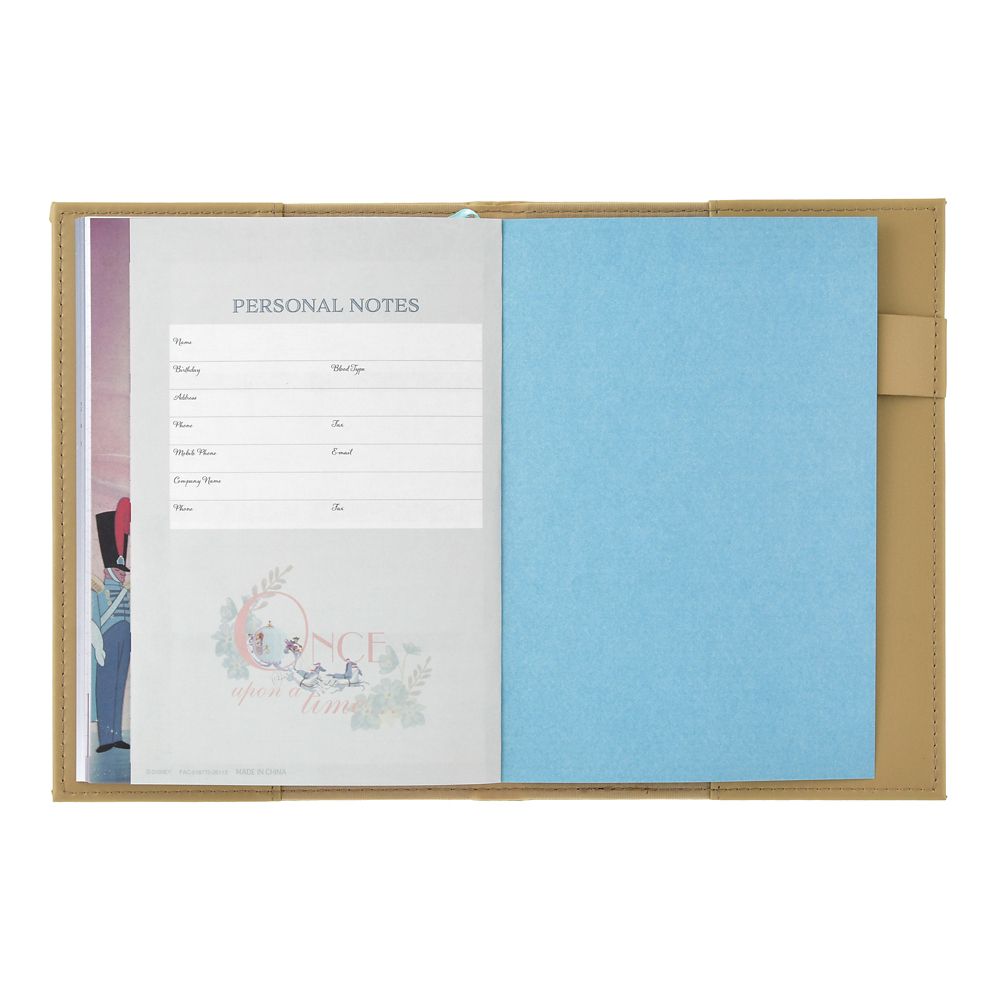 シンデレラ 手帳・スケジュール帳 B6 型押し ストーリーブック CALENDAR ＆ ORGANIZER 2027