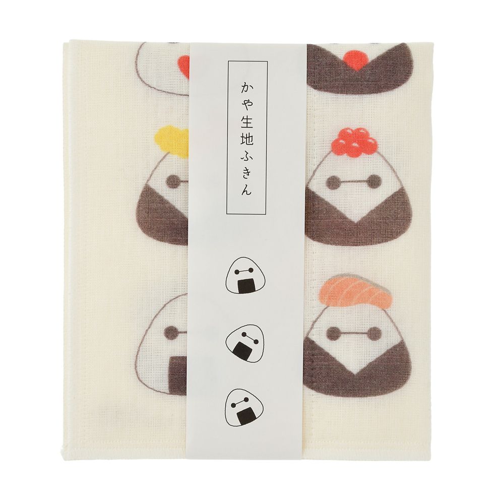 【再入荷】ベイマックス ふきん かや生地 おにぎり