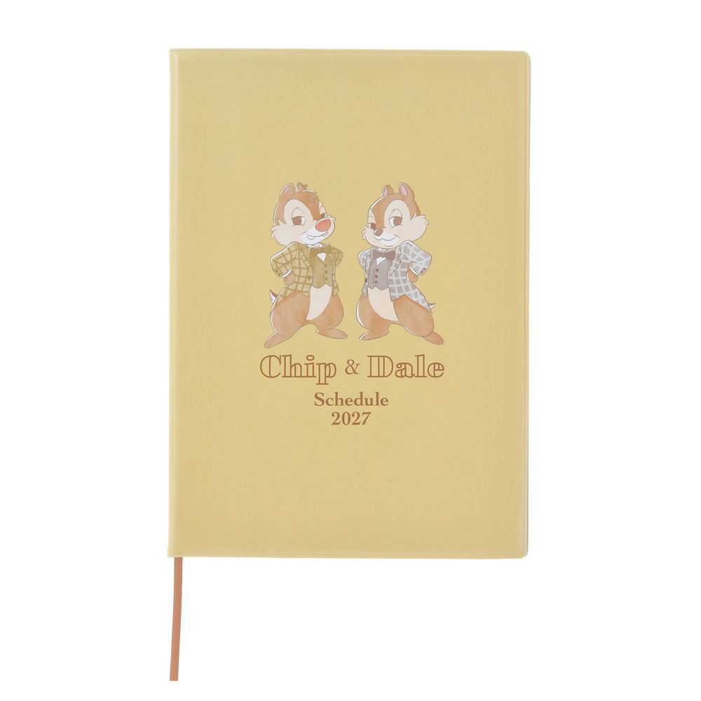 チップ＆デール 手帳・スケジュール帳 B6 CALENDAR ＆ ORGANIZER 2027