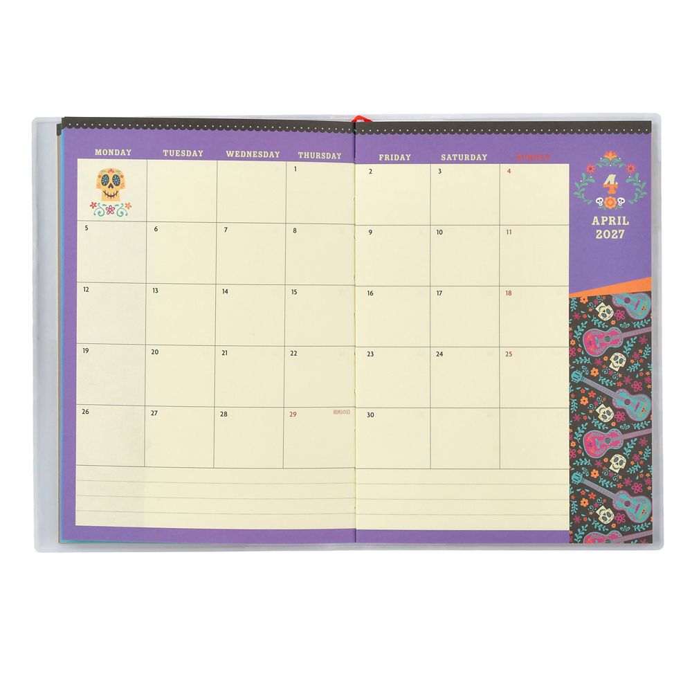 リメンバー・ミー 手帳・スケジュール帳 B6 CALENDAR ＆ ORGANIZER 2027