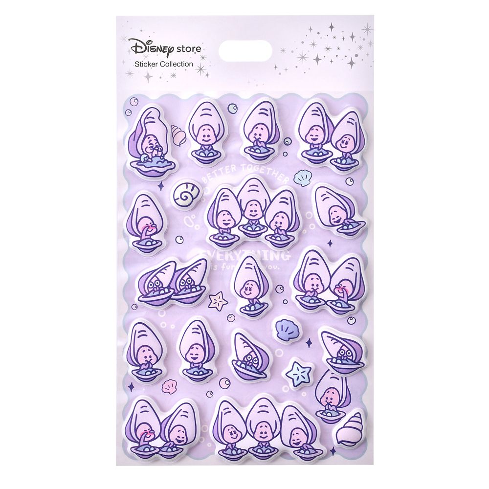 ヤングオイスター＆おばあさんカキ シール・ステッカー ダイカット ぷっくり Sticker Collection BABY OYSTERS 2026