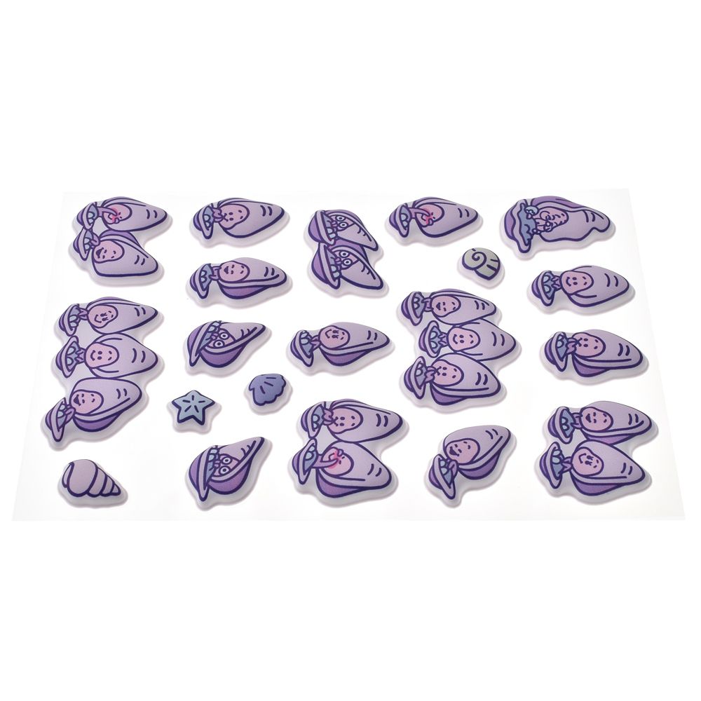 ヤングオイスター＆おばあさんカキ シール・ステッカー ダイカット ぷっくり Sticker Collection BABY OYSTERS 2026