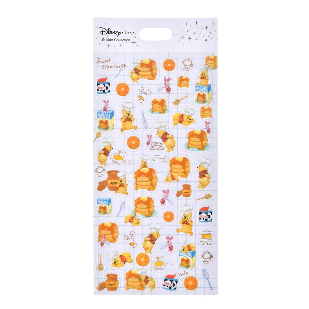 プーさん＆ピグレット シール・ステッカー クリア ダイカット Sticker Collection POOH HUNNY DAY 2026