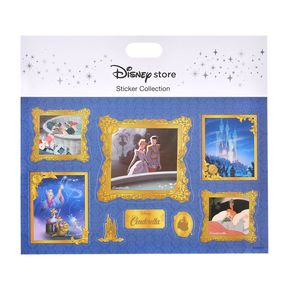 シンデレラ シール・ステッカー ミュージアム風 Sticker Collection
