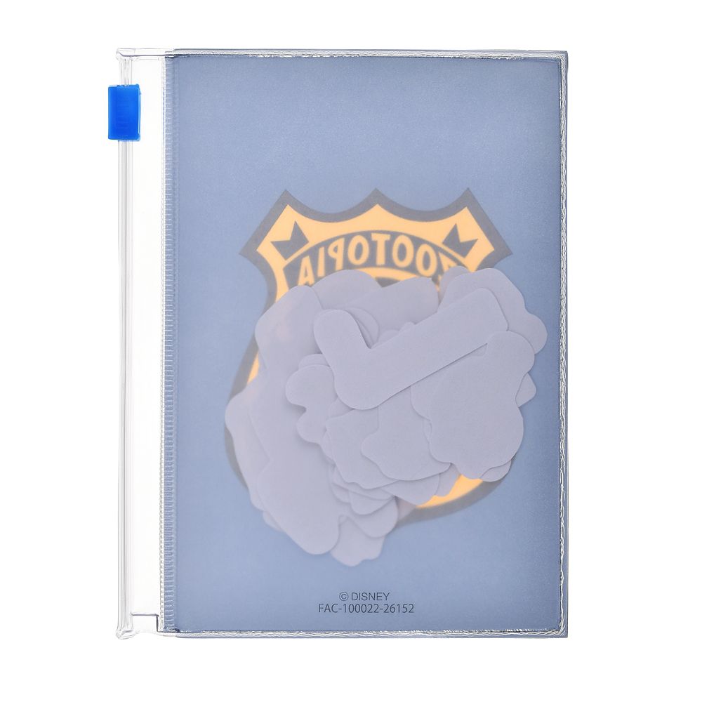 ズートピア シール・ステッカー フレーク ケース入り 警察手帳 Sticker Collection