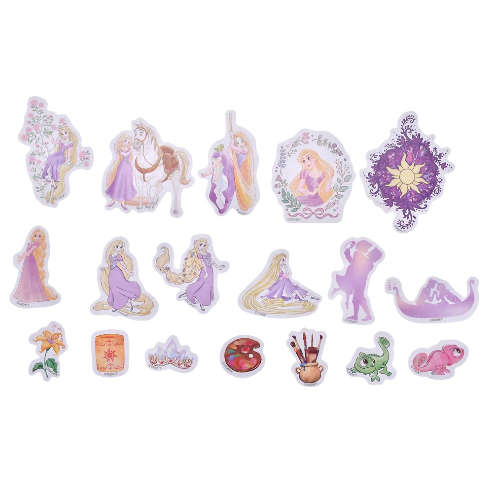 塔の上のラプンツェル シール・ステッカー フレーク ケース入り ランタン Sticker Collection