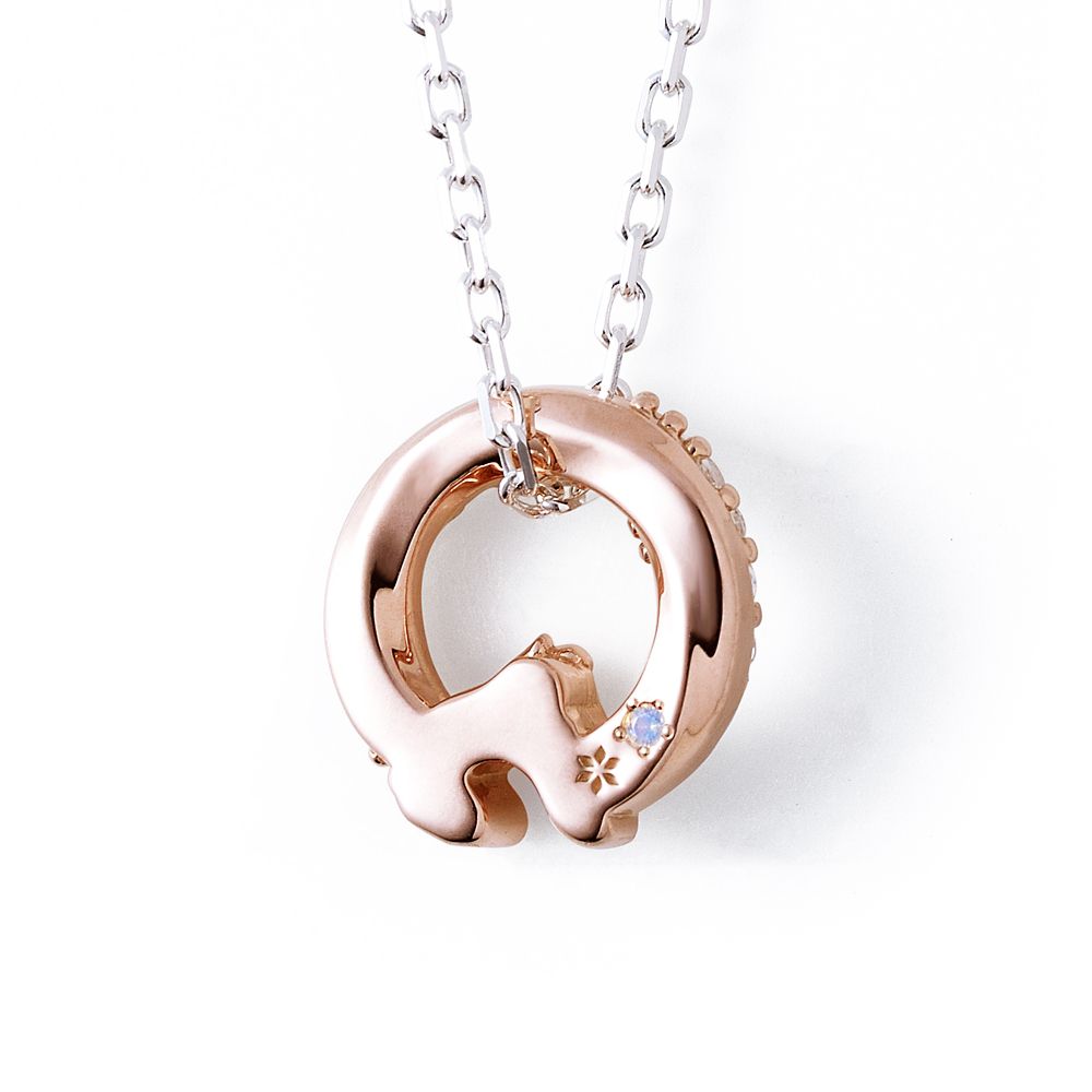 【ザ・キッス】[数量限定] DI-SN518DM 40cm クリスマスコレクション2022 隠れミッキー / シルバー ネックレス