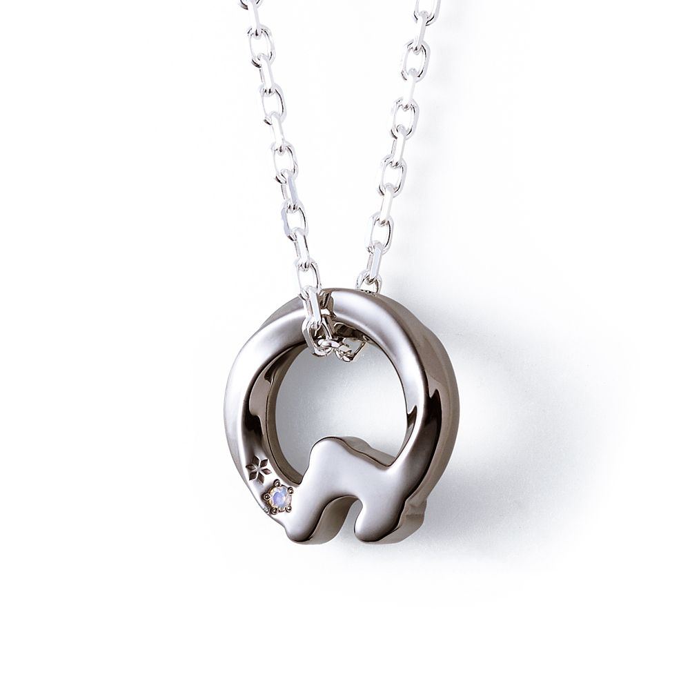 【ザ・キッス】[数量限定] DI-SN519DM 50cm クリスマスコレクション2022 隠れミッキー / シルバー ネックレス