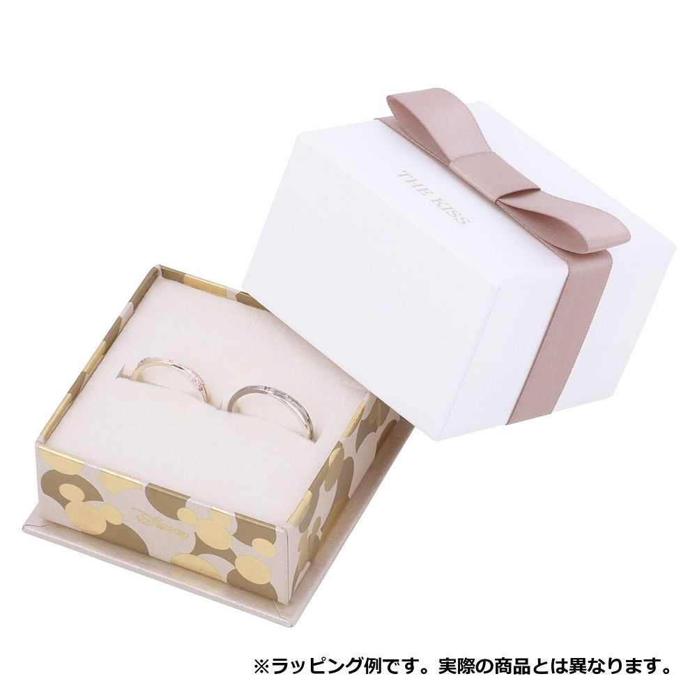 【ザ・キッス】[数量限定] DI-SN519DM 50cm クリスマスコレクション2022 隠れミッキー / シルバー ネックレス