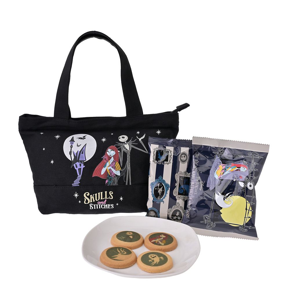 ジャック・スケリントン＆サリー、ゼロ クッキー・スナック コーン アソート バッグ入り 蓄光 TIM BURTON'S THE NIGHTMARE BEFORE CHRISTMAS