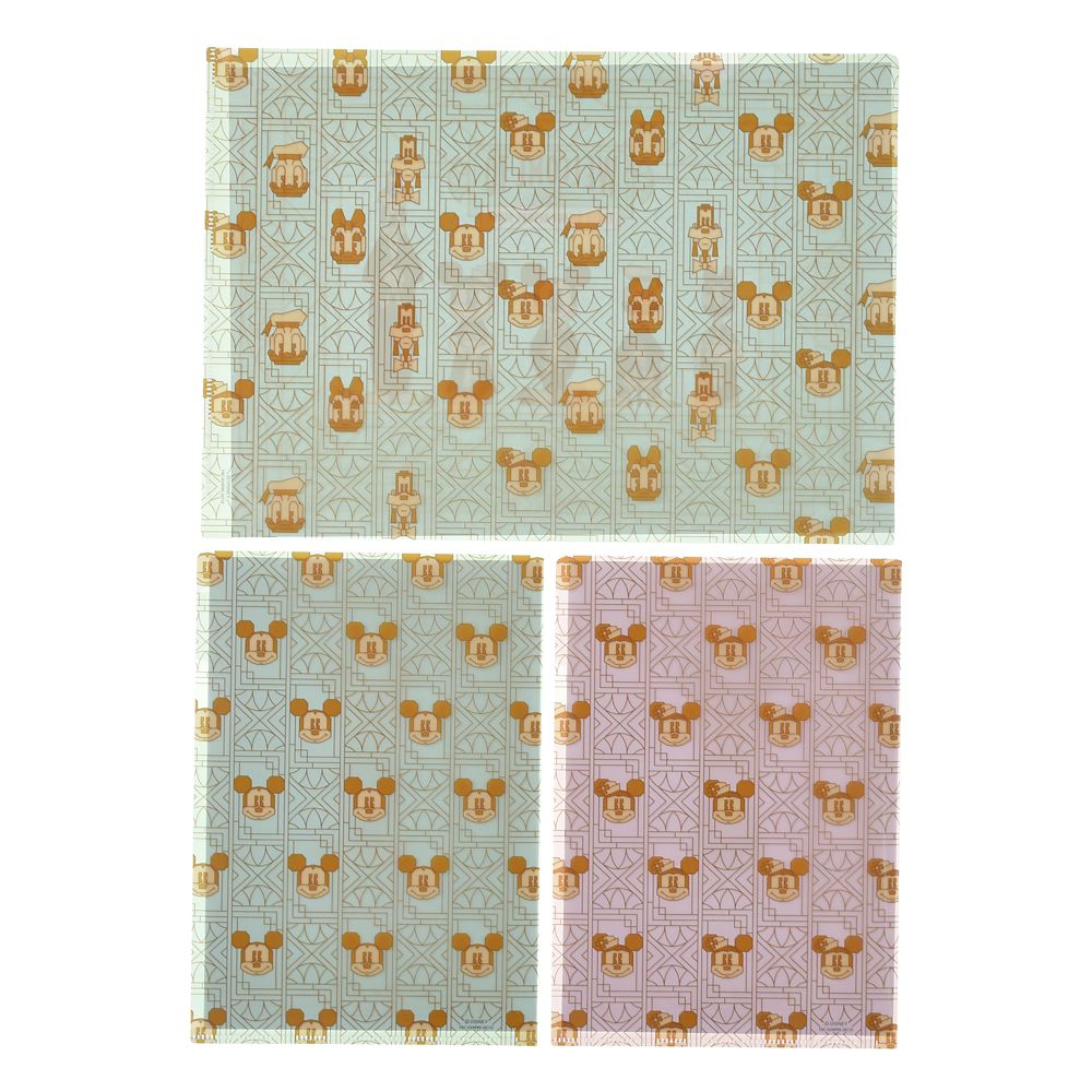 【東京ディズニーリゾート店限定】ミッキー＆フレンズ クリアファイル セット 東京ディズニーリゾート店リニューアルオープン1周年記念