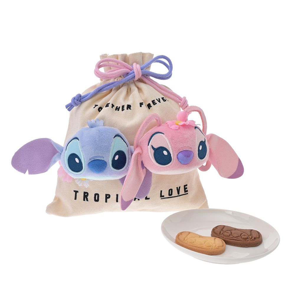 スティッチ＆エンジェル クッキー 巾着入り STITCH ＆ ANGEL