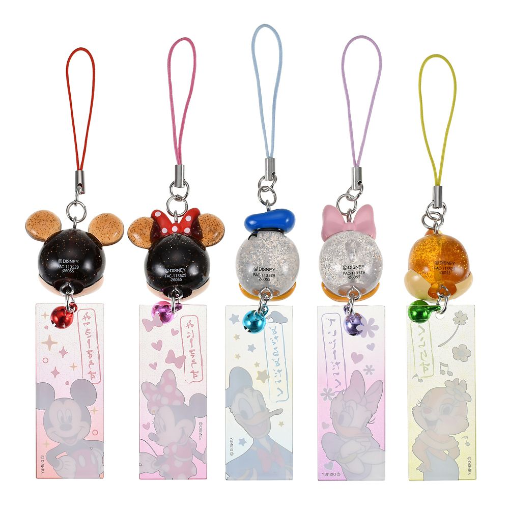 ミッキー＆フレンズ シークレットストラップ 風鈴風