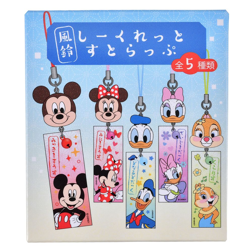 ミッキー＆フレンズ シークレットストラップ 風鈴風