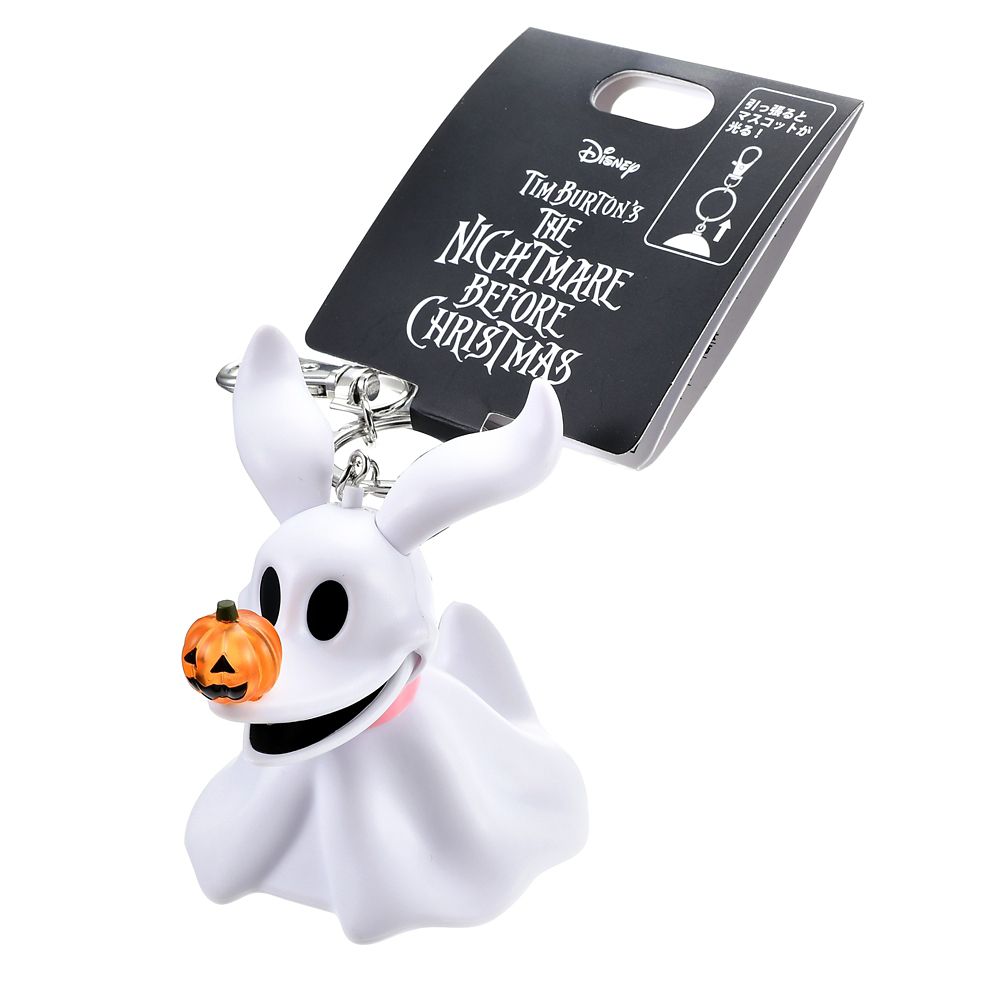 【再入荷】ゼロ キーホルダー・キーチェーン ライトアップ TIM BURTON'S THE NIGHTMARE BEFORE CHRISTMAS