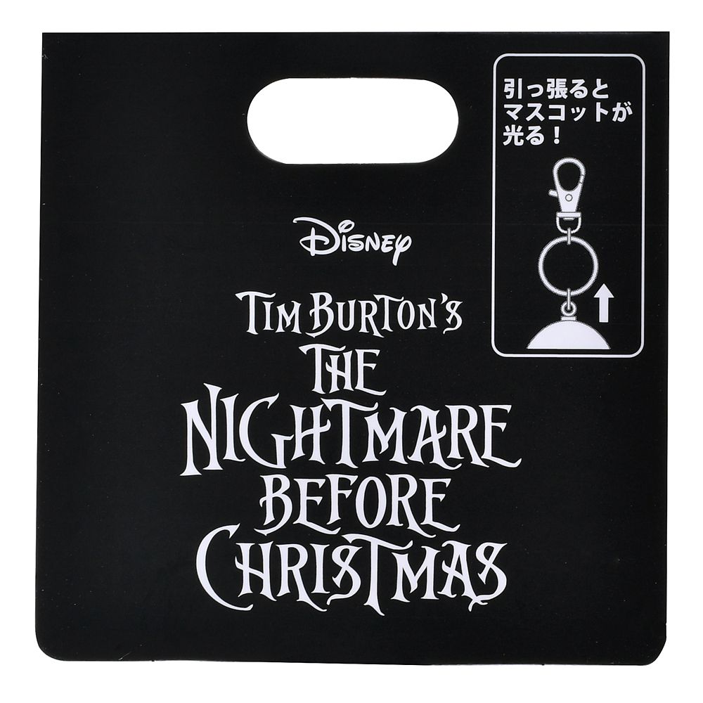 【再入荷】ゼロ キーホルダー・キーチェーン ライトアップ TIM BURTON'S THE NIGHTMARE BEFORE CHRISTMAS