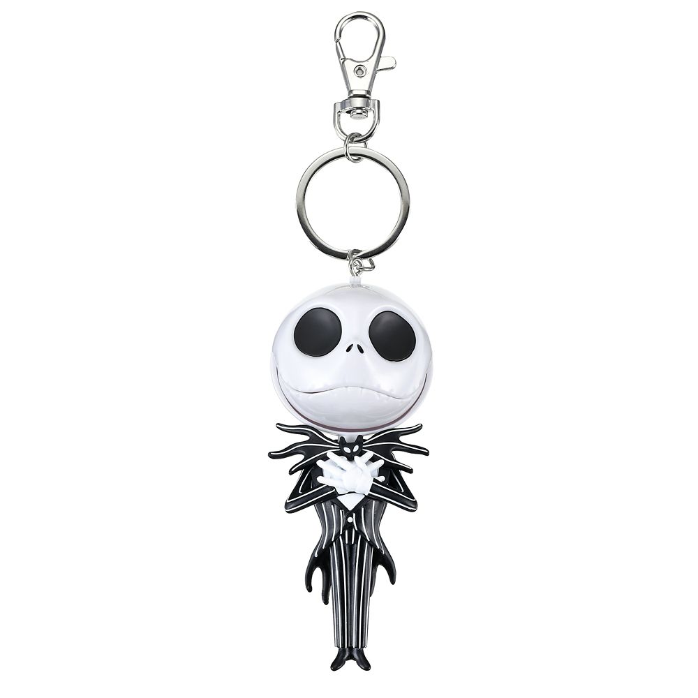 【再入荷】ジャック・スケリントン キーホルダー・キーチェーン ライトアップ TIM BURTON'S THE NIGHTMARE BEFORE CHRISTMAS