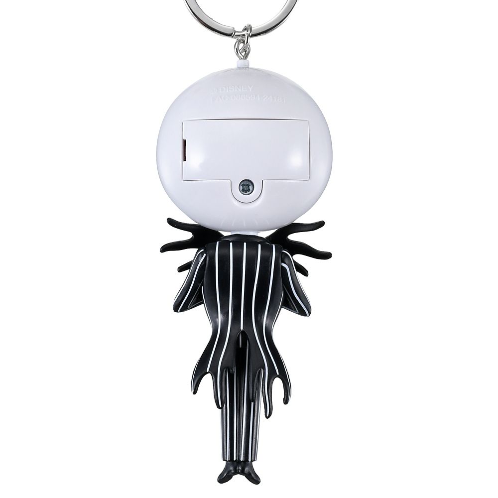 【再入荷】ジャック・スケリントン キーホルダー・キーチェーン ライトアップ TIM BURTON'S THE NIGHTMARE BEFORE CHRISTMAS
