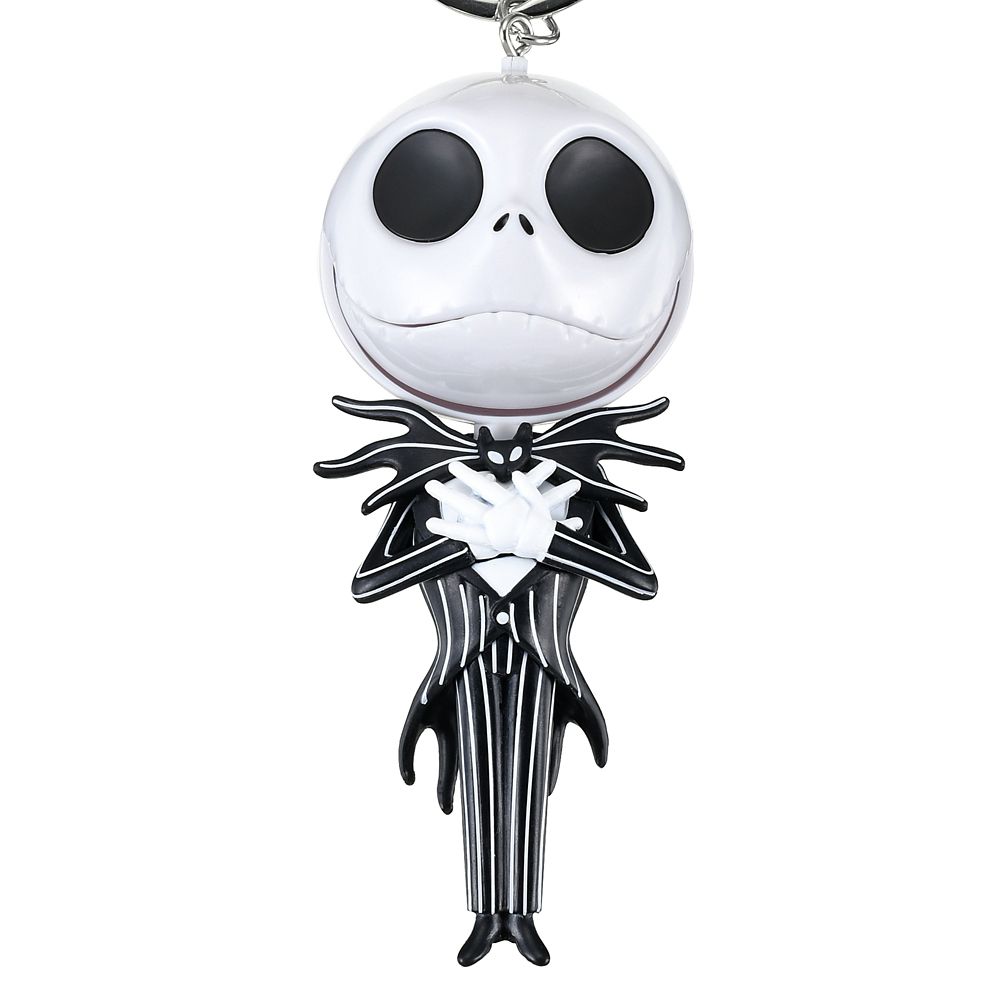 【再入荷】ジャック・スケリントン キーホルダー・キーチェーン ライトアップ TIM BURTON'S THE NIGHTMARE BEFORE CHRISTMAS