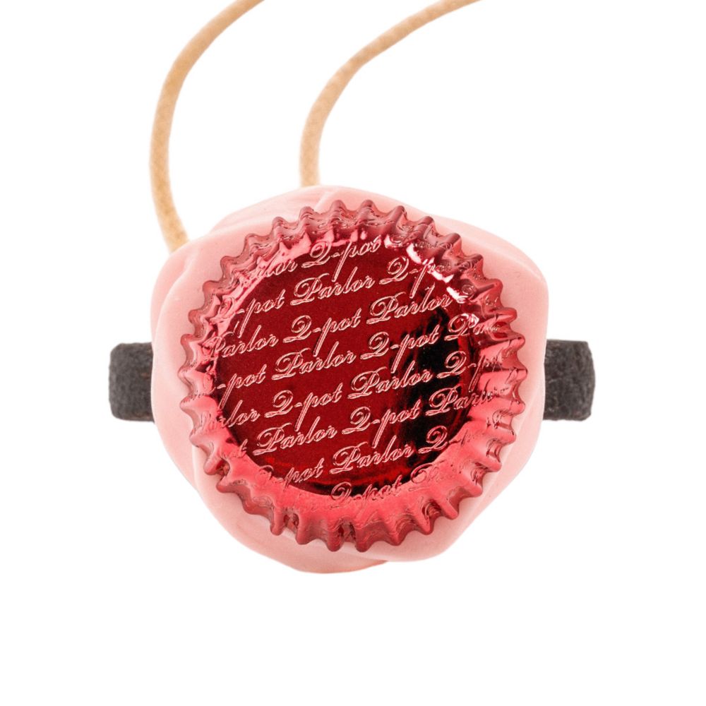 【キューポット】ミニー/ネックレス　ストロベリーカップケーキ