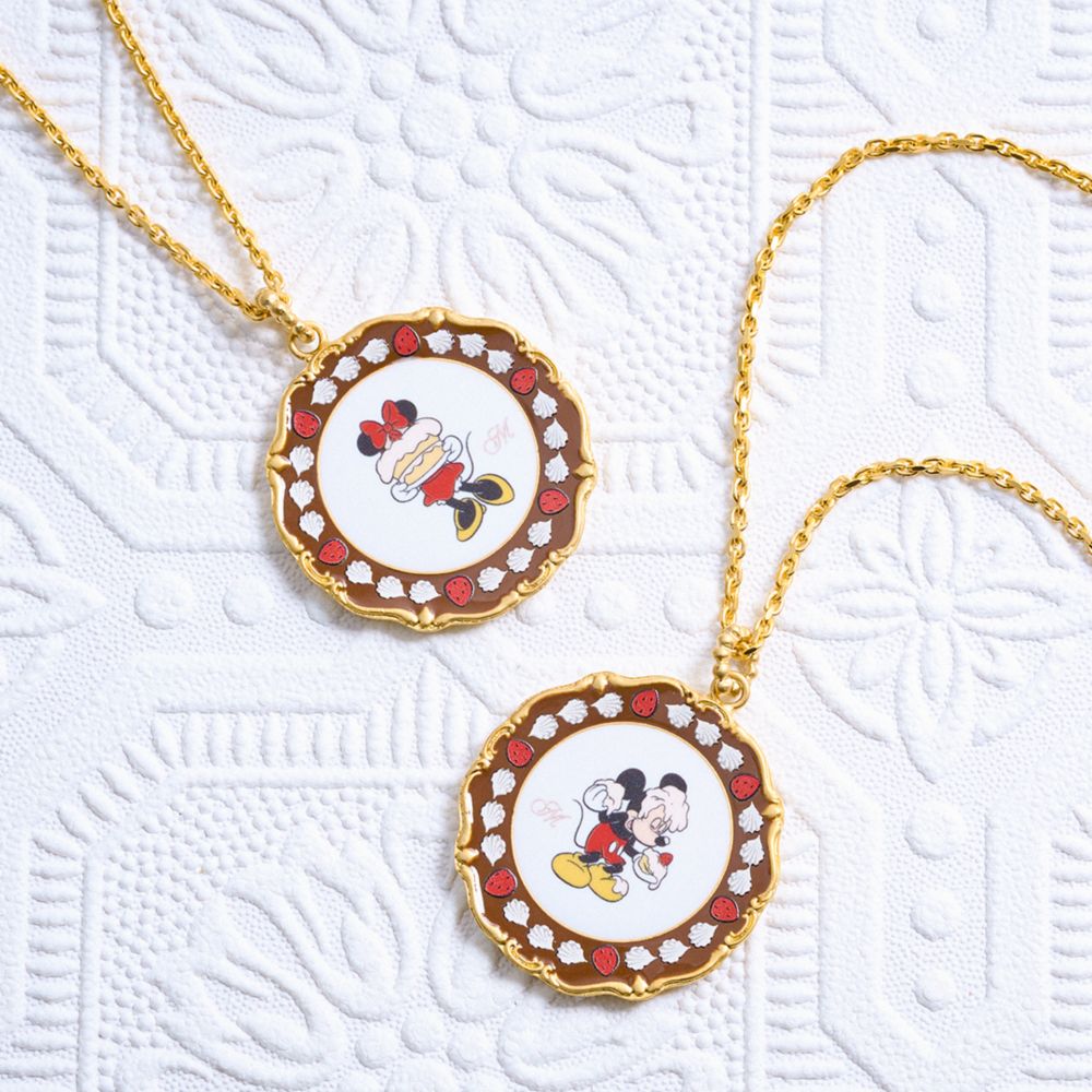 【キューポット】ミニー/ネックレス　ケーキプレート