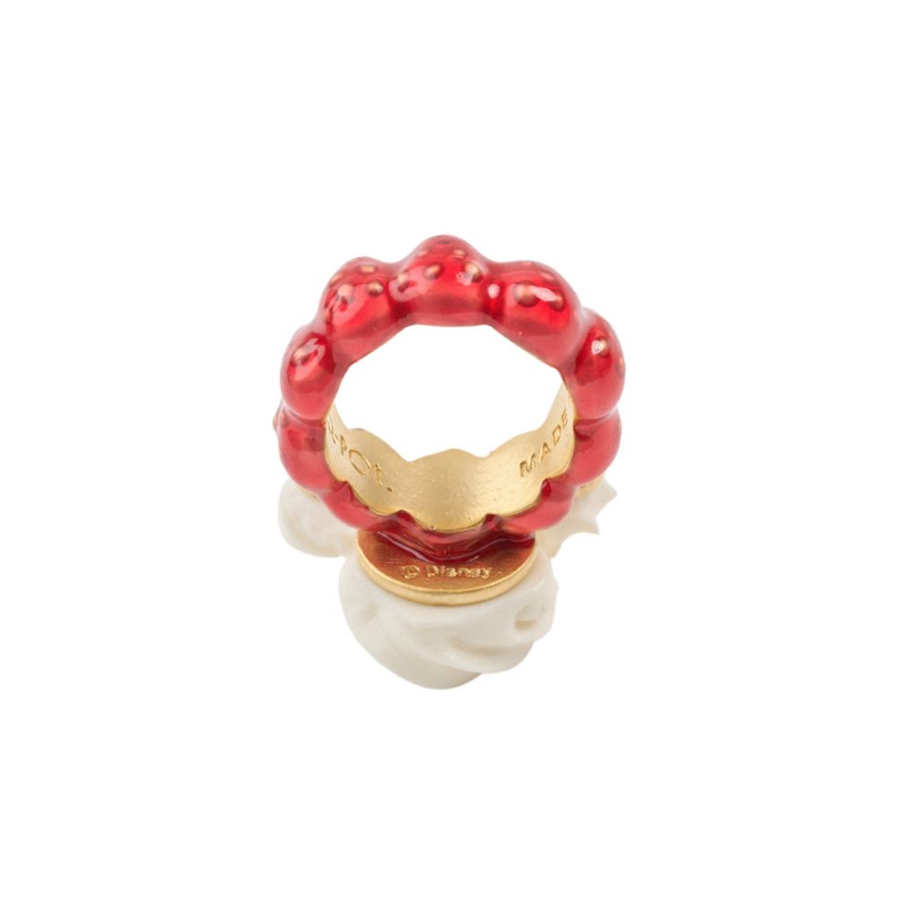 【キューポット】ミニー/リング　ストロベリーホイップクリーム　11号