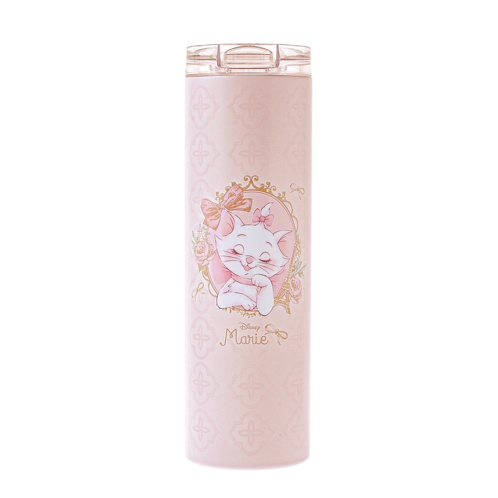 マリー おしゃれキャット タンブラー ステンレス エレガントフレーム Drinkware
