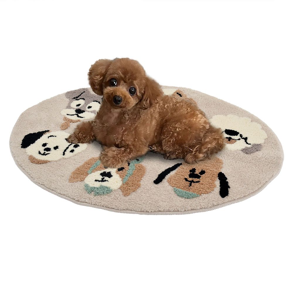 【再入荷】ディズニーキャラクター マット I LOVE DISNEY DOGS