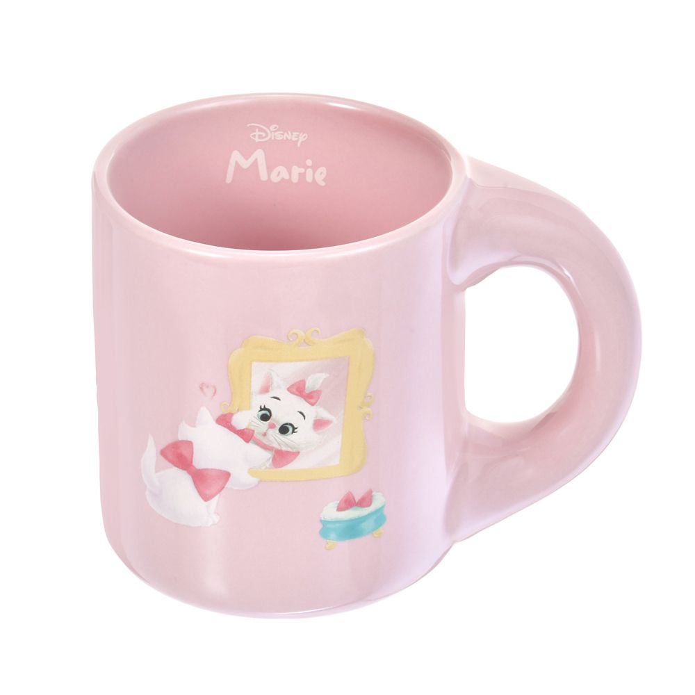 マリー おしゃれキャット マグカップ・プレート セット DISNEY FLUFFY ANIMAL