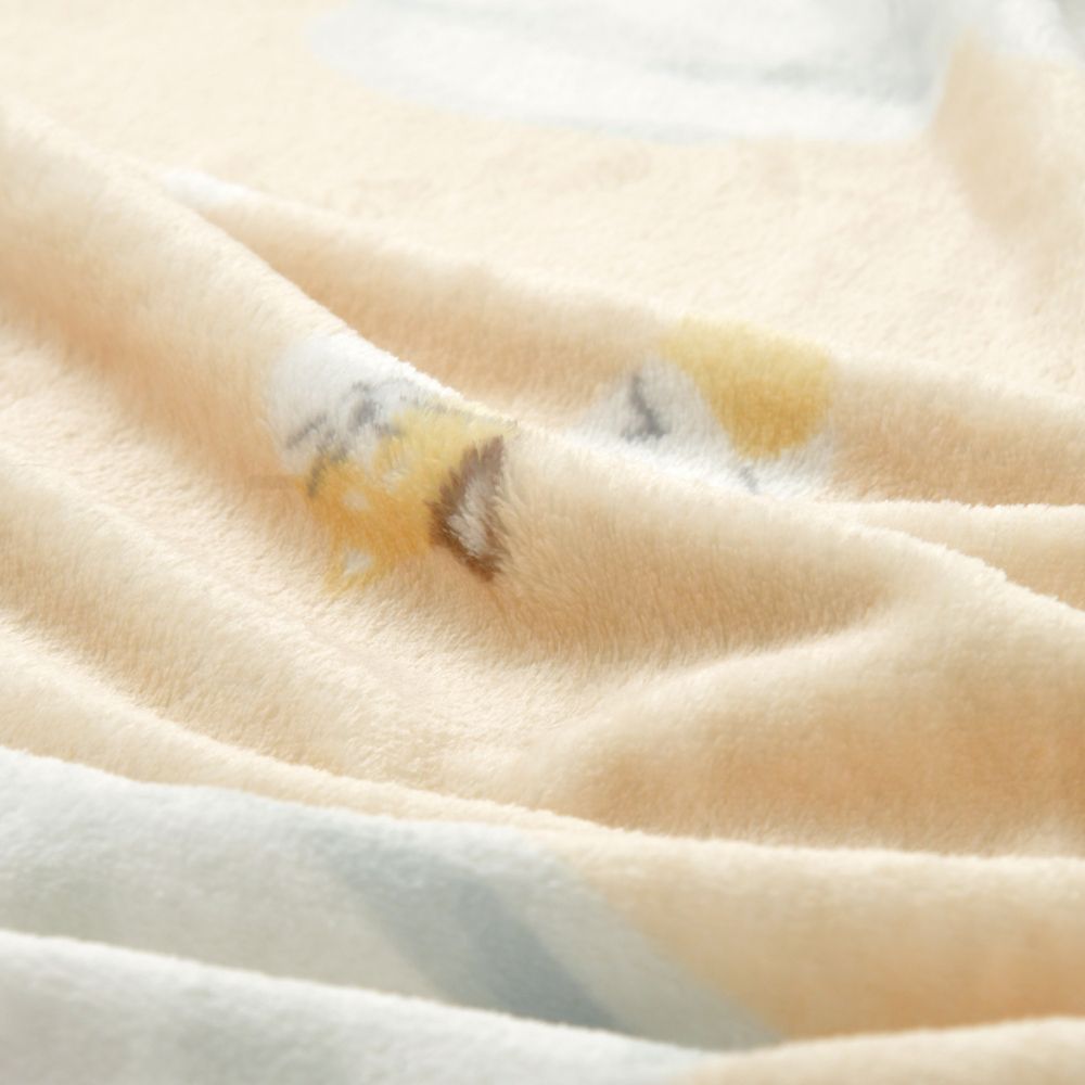 【キッズ用】ベイマックス＆モチ ブランケット 総柄 ENJOY WINTER