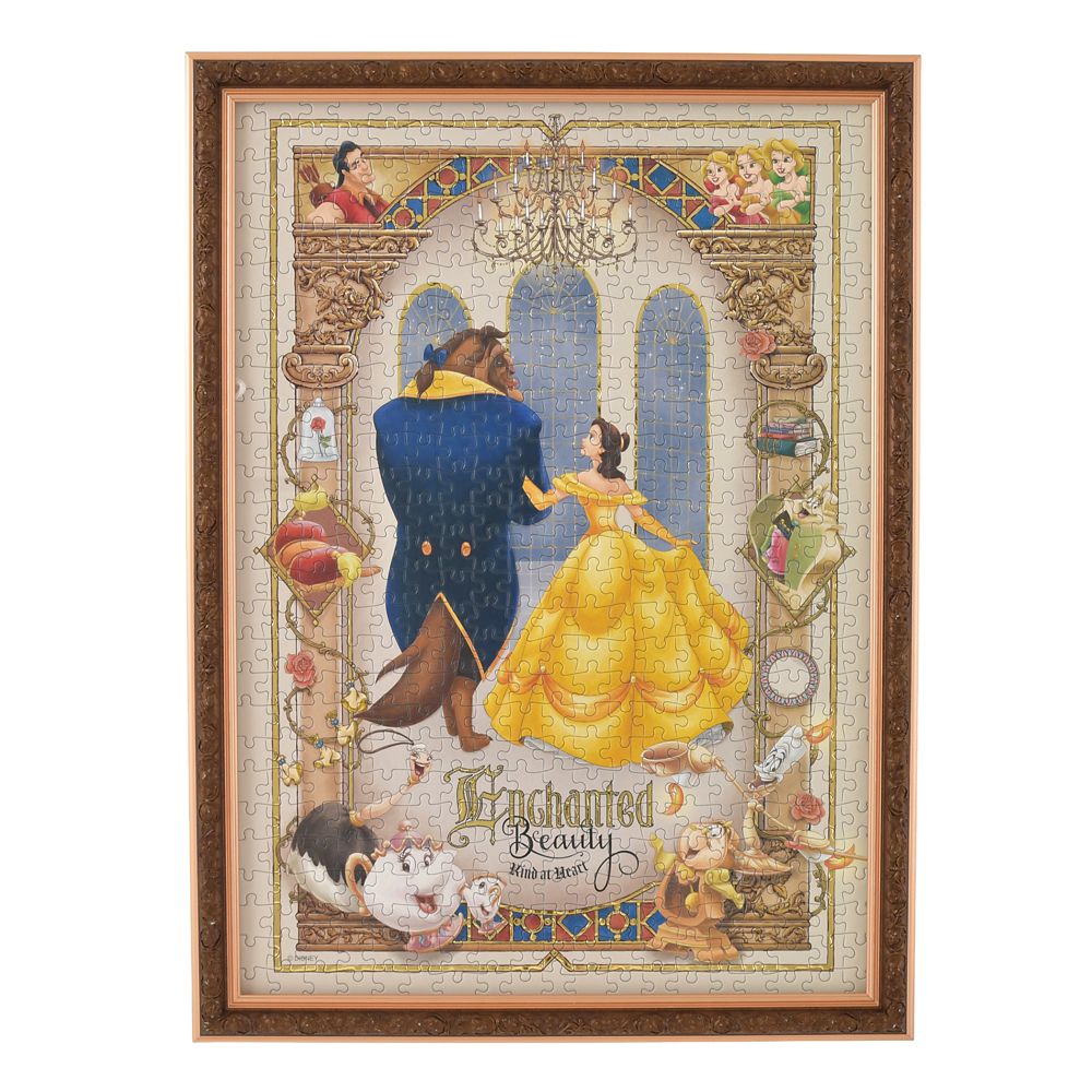 美女と野獣 ジグソーパズル 500ピース DISNEY ANIMATION BEAUTY AND THE BEAST 35TH ANNIVERSARY