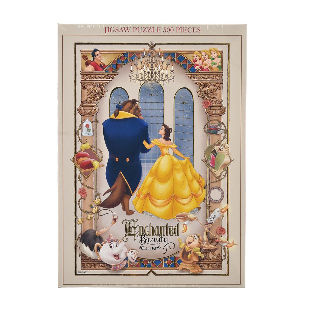 美女と野獣 ジグソーパズル 500ピース DISNEY ANIMATION BEAUTY AND THE BEAST 35TH ANNIVERSARY