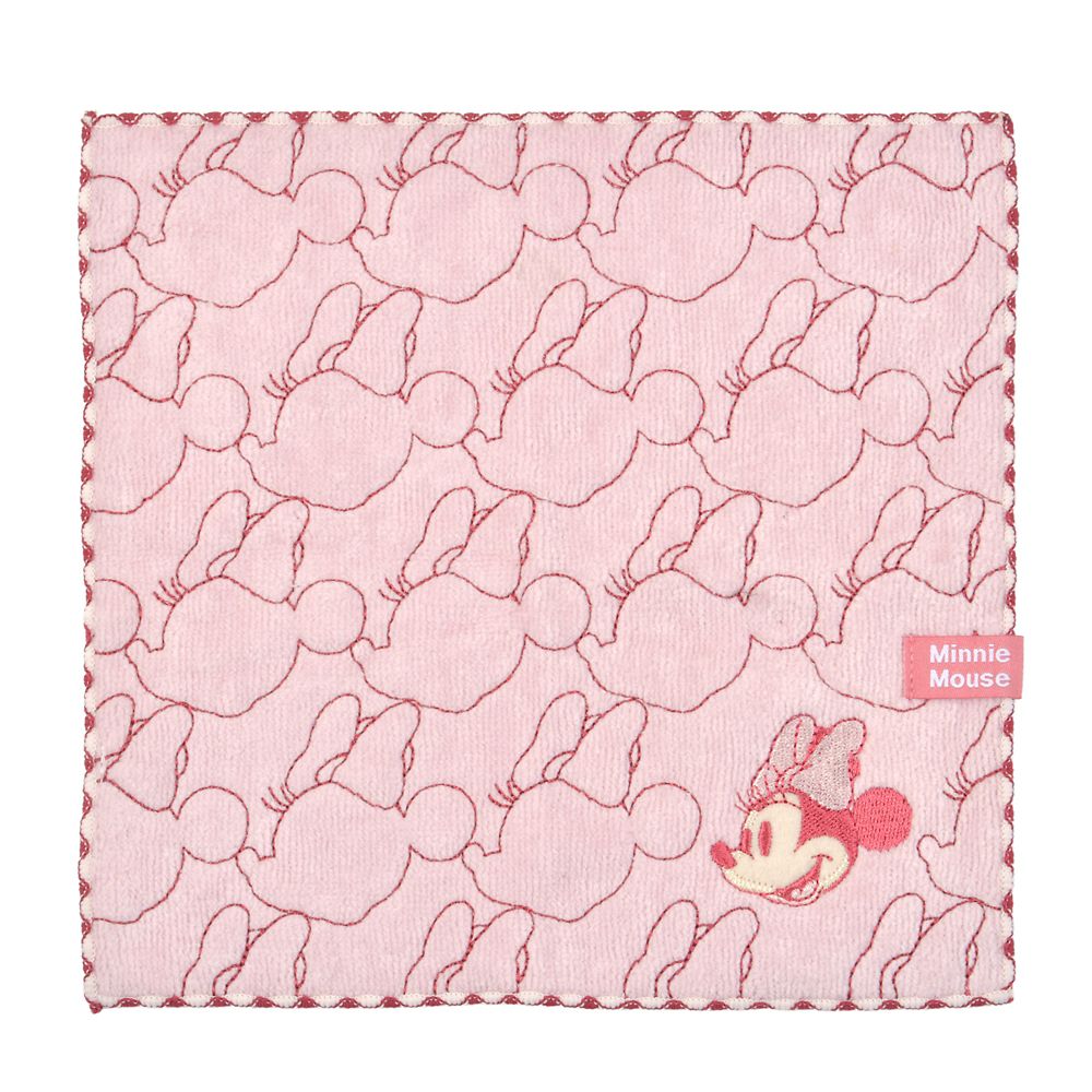 ミニー ミニタオル フェイス 刺しゅう Basic