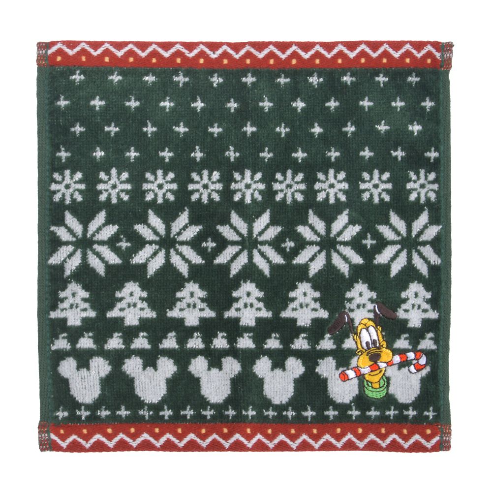 プルート ミニタオル ノルディック風 クリスマス
