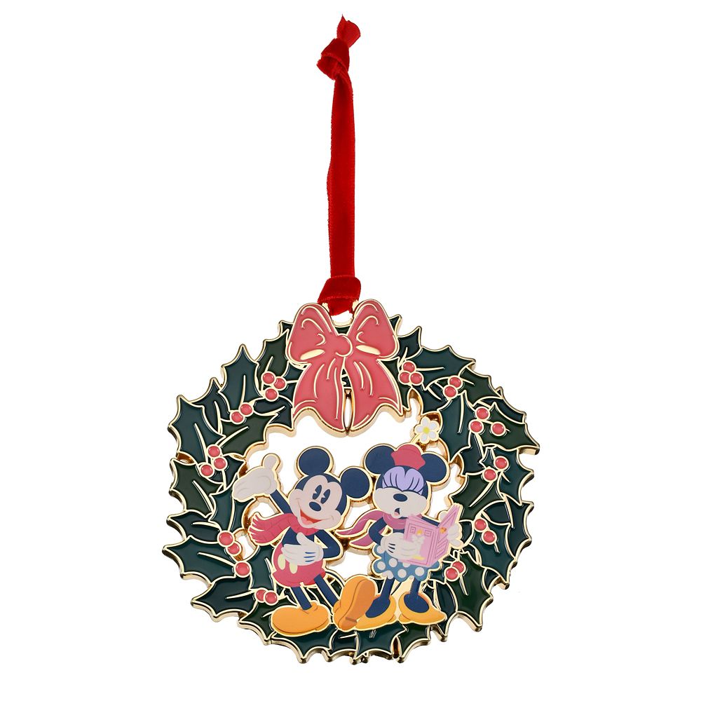 ミッキー＆ミニー オーナメント フラット DISNEY CHRISTMAS 2026