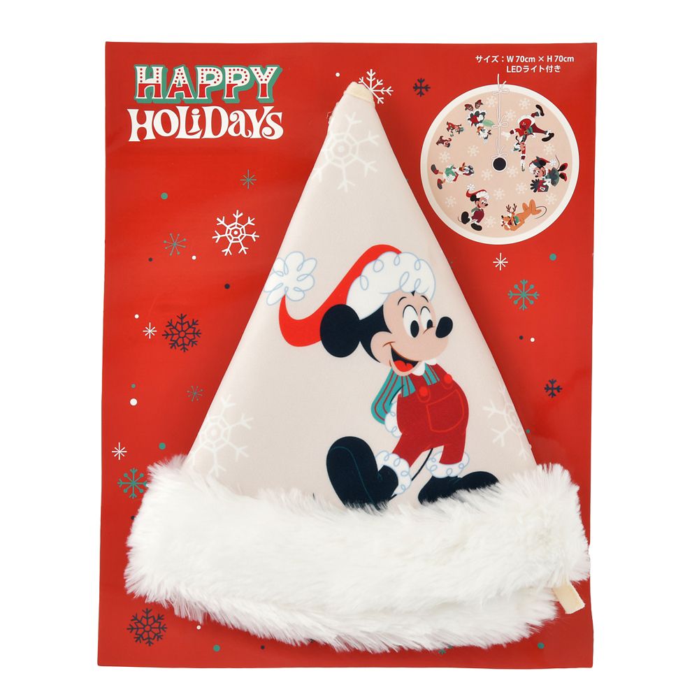 ミッキー＆フレンズ ツリースカート ライトアップ DISNEY CHRISTMAS 2026