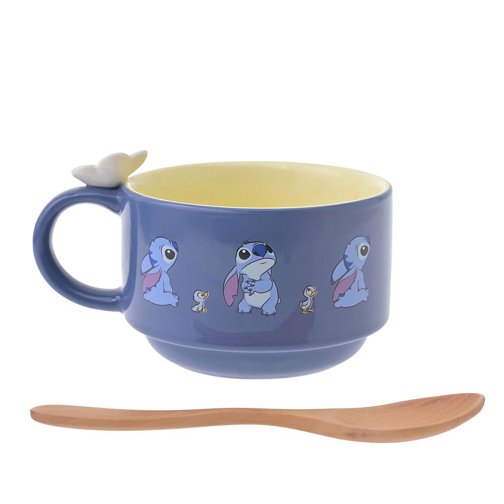 スティッチ スープカップ・スプーン セット ノスタルジア Tableware