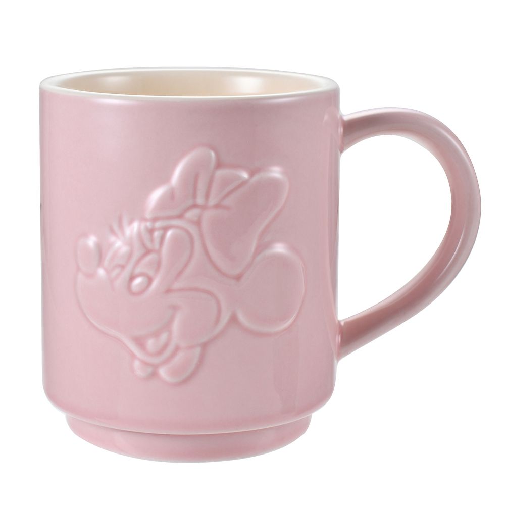 ミニー マグカップ スタッキング フェイス＆ロゴ Emboss Drinkware