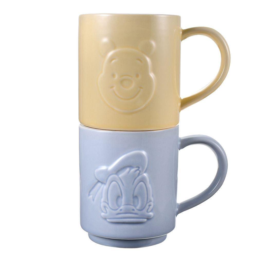 ドナルド マグカップ スタッキング フェイス＆ロゴ Emboss Drinkware