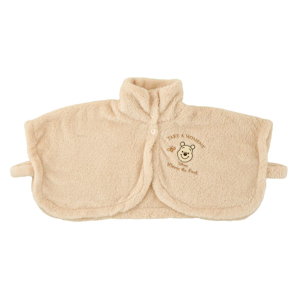 プーさん 着るブランケット ケープ ボアフリース Warm Goods
