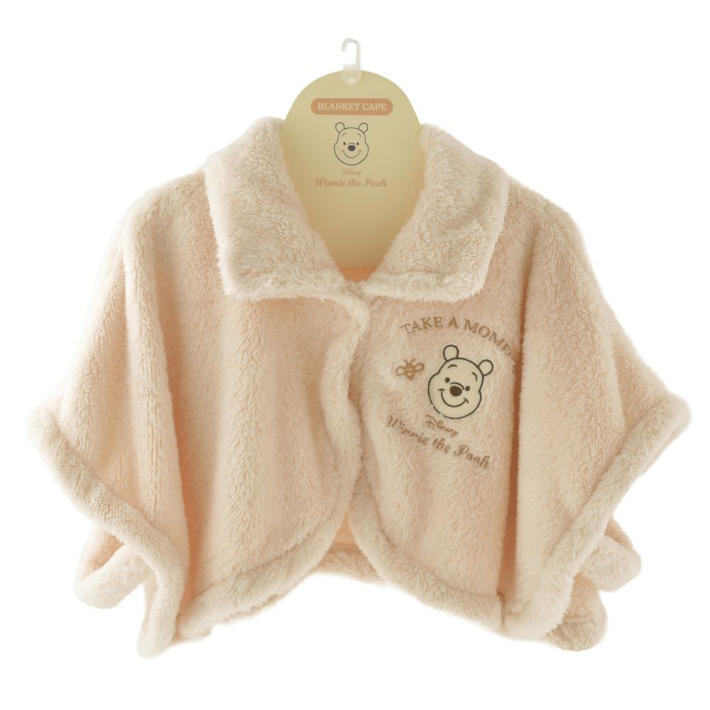 プーさん 着るブランケット ケープ ボアフリース Warm Goods