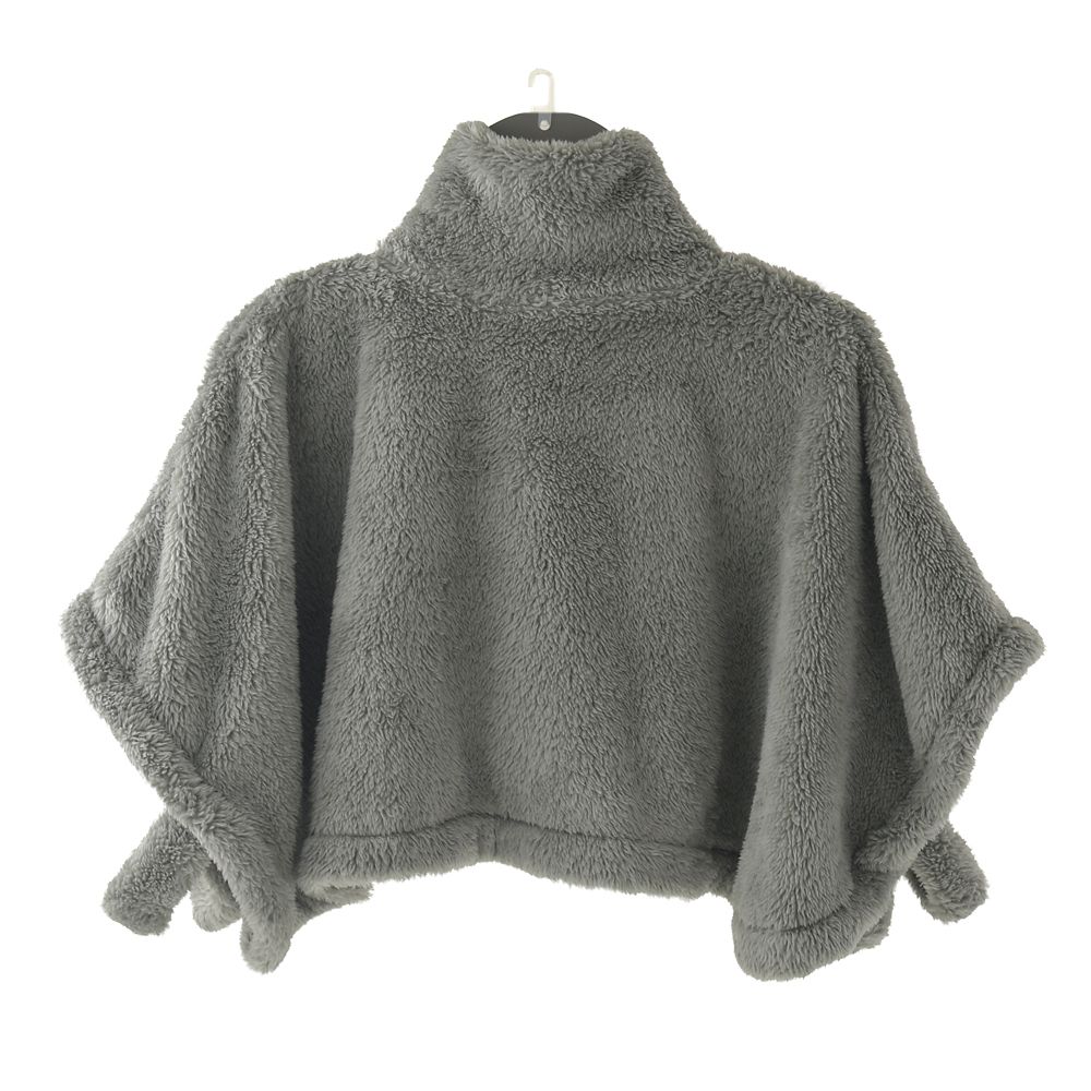 ルシファー 着るブランケット ケープ ボアフリース Warm Goods