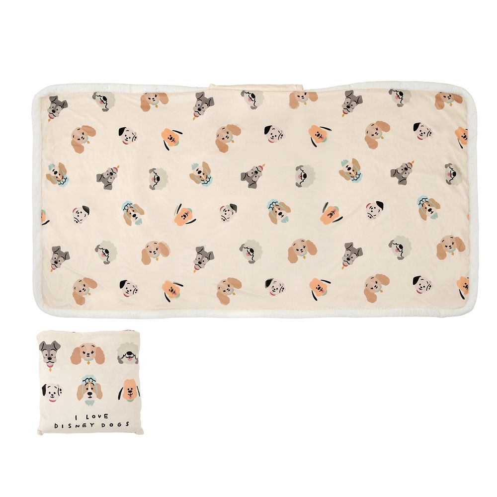 ディズニーキャラクター ブランケット 4WAY DISNEY DOG COLLECTION