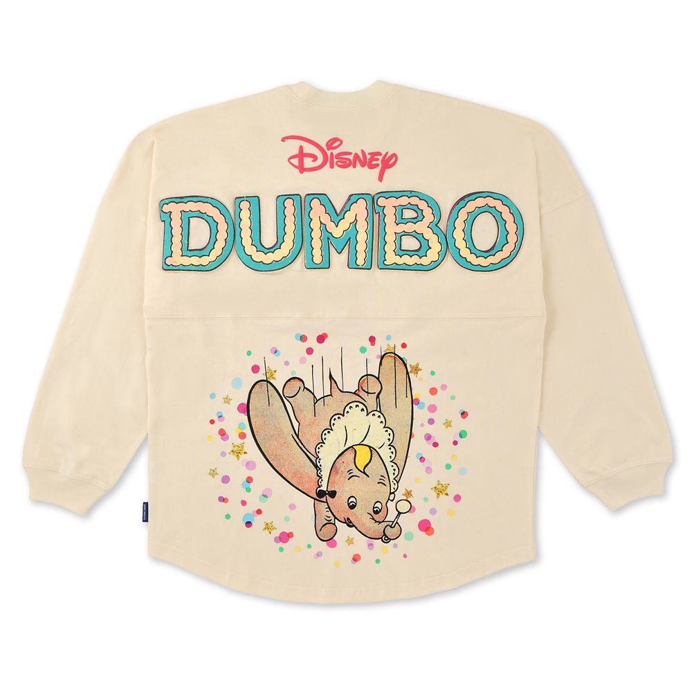 【Spirit Jersey】ダンボ＆ティモシー 長袖Tシャツ DISNEY DUMBO 85TH ANNIVERSARY