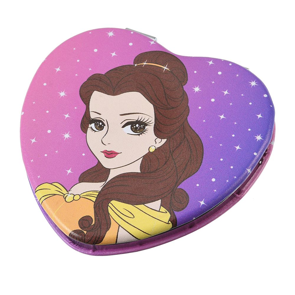 ディズニーストア 美女と野獣 魔法の鏡 手鏡 ハンドミラー 新品