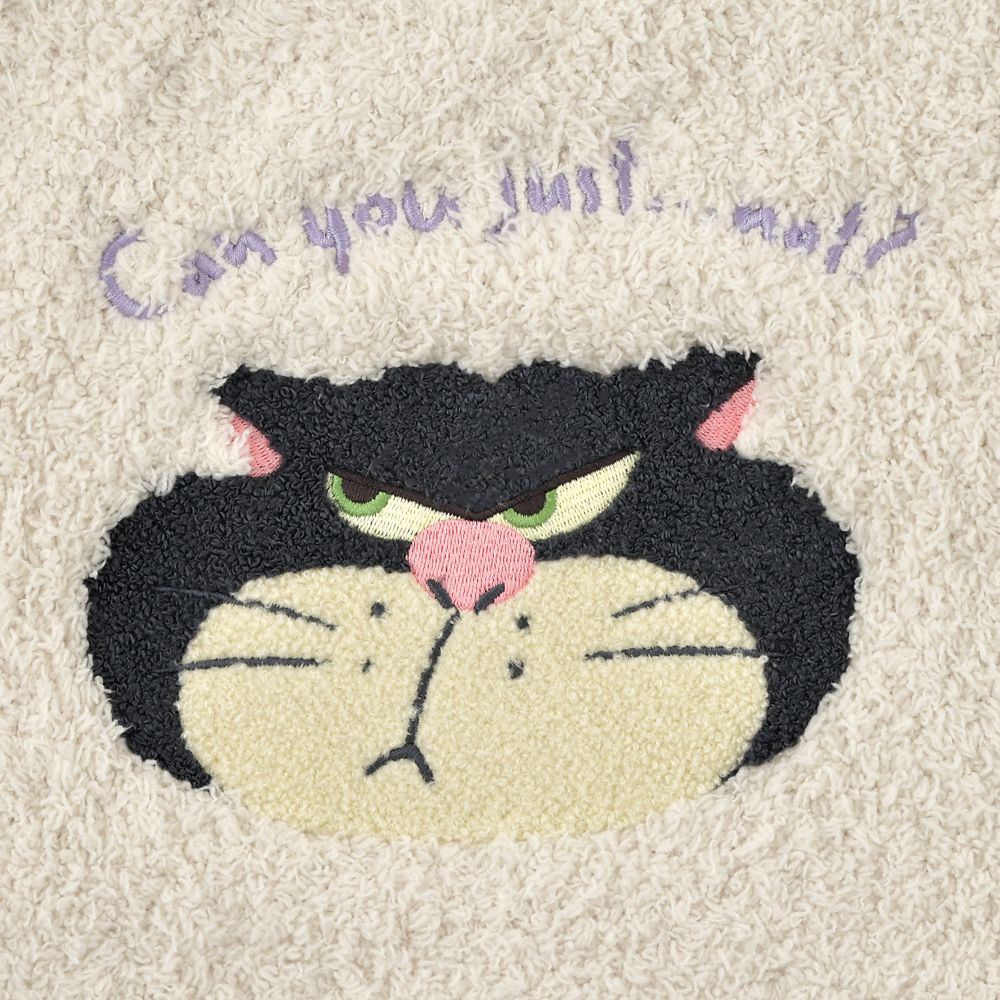 ルシファー、ジャック 長袖カーディガン ニット ルームウェア DISNEY FLUFFY ANIMAL
