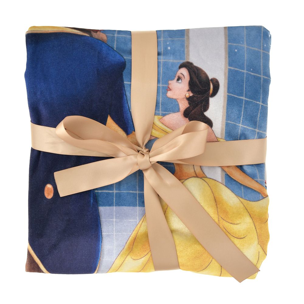 美女と野獣 ブランケット リバーシブル DISNEY ANIMATION BEAUTY AND THE BEAST 35TH ANNIVERSARY