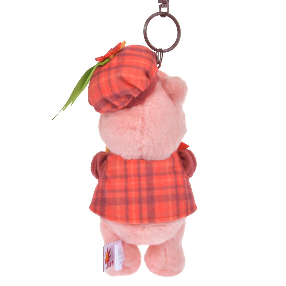 プーさん ぬいぐるみキーホルダー・キーチェーン チェック柄 Momiji Pooh