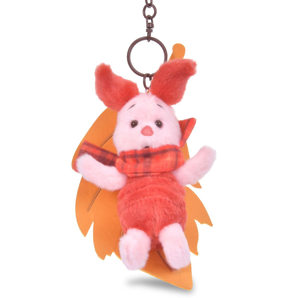ピグレット ぬいぐるみキーホルダー・キーチェーン チェック柄 Momiji Pooh